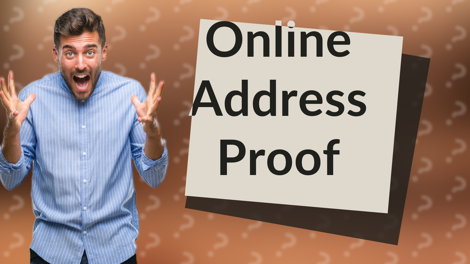 Online Address Proof