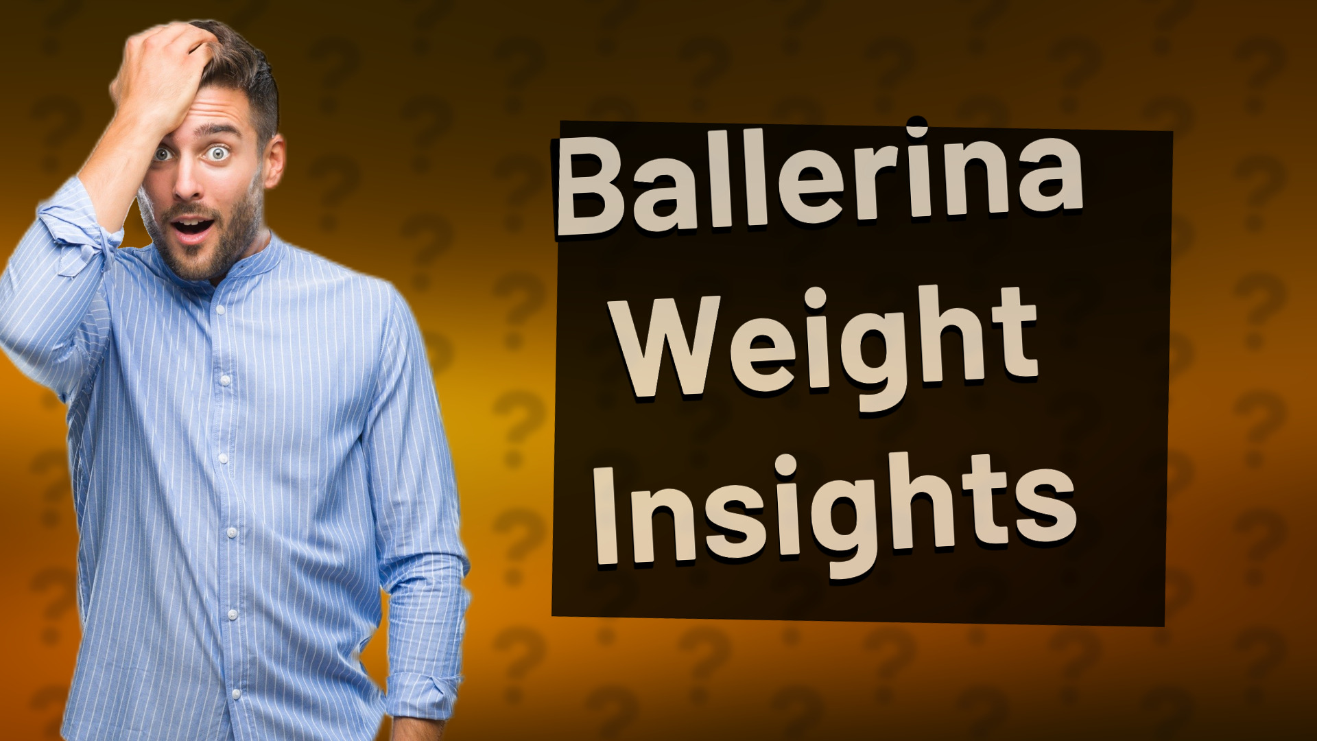 Ballerina Weight Insights
