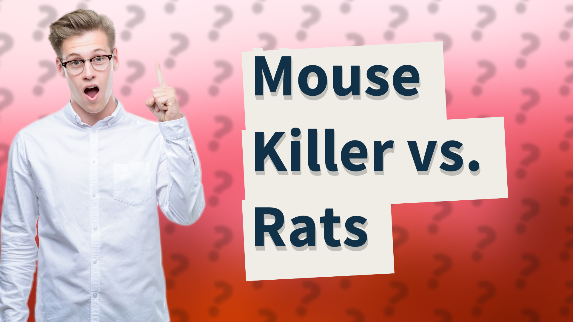 Mouse Killer vs. Rats