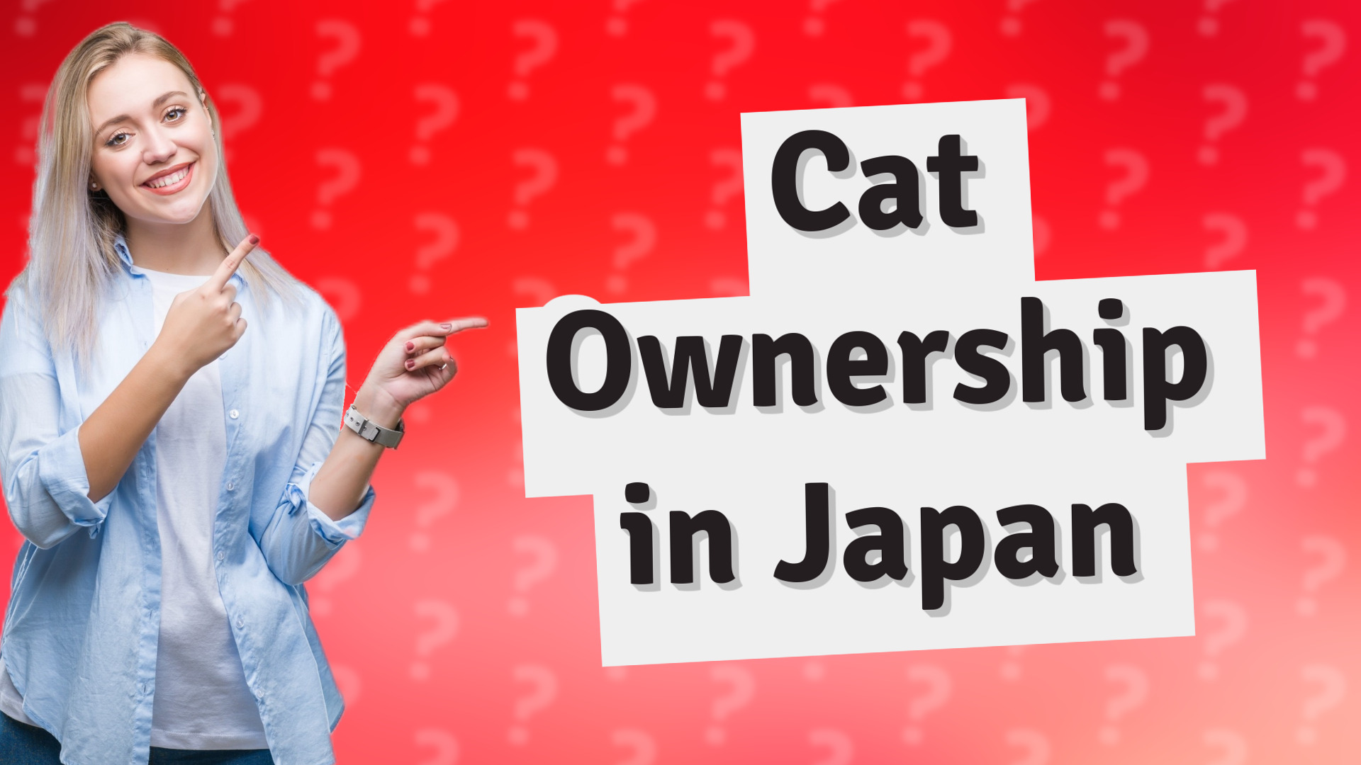 Cat Ownership in Japan