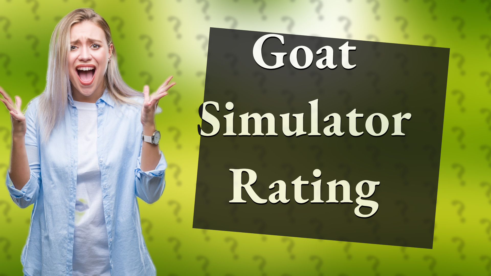 Goat Simulator Rating