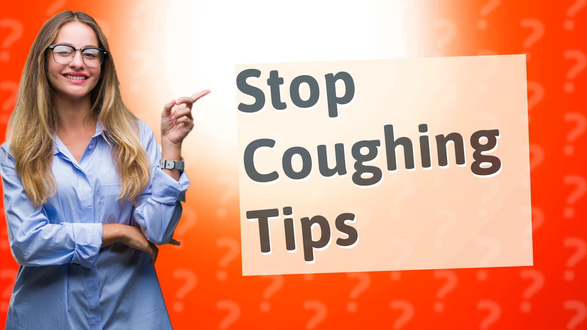 Stop Coughing Tips
