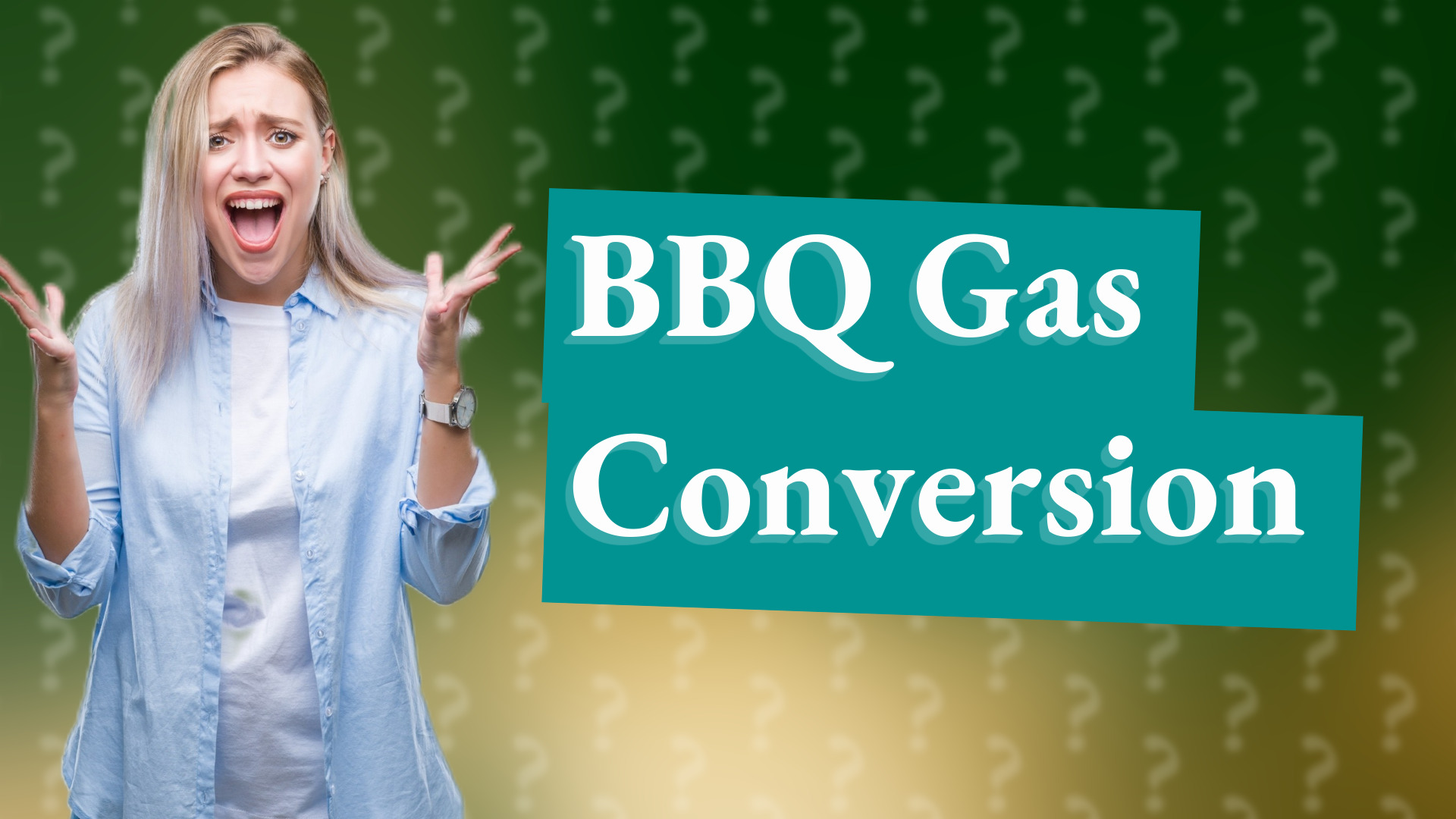 BBQ Gas Conversion