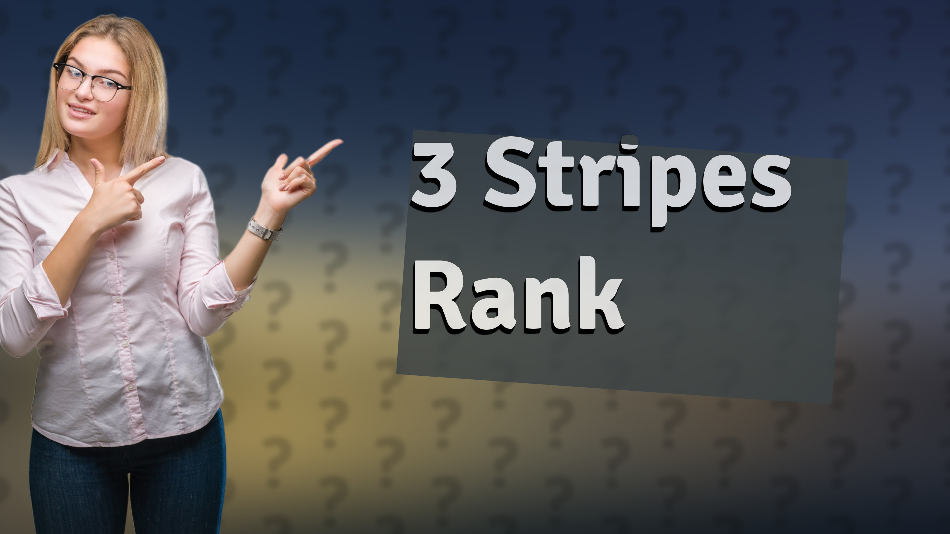 3 Stripes Rank