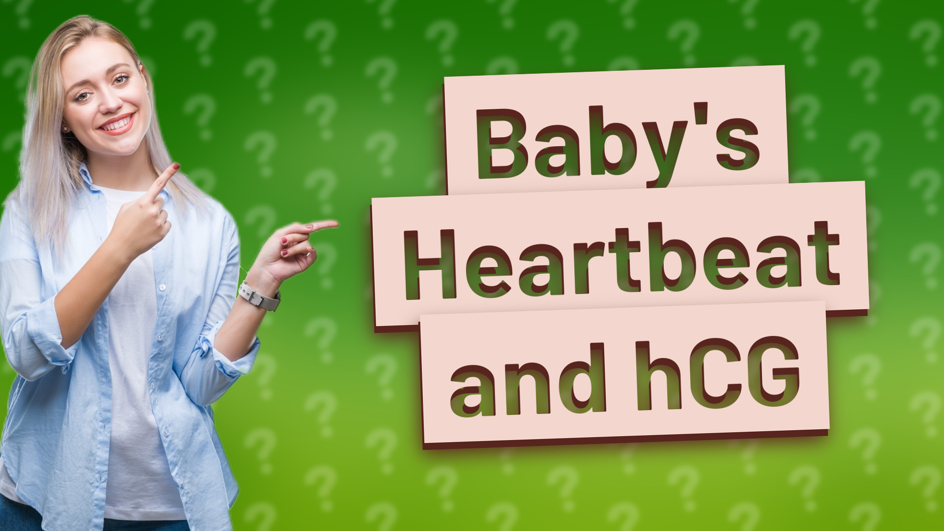 Baby's Heartbeat and hCG