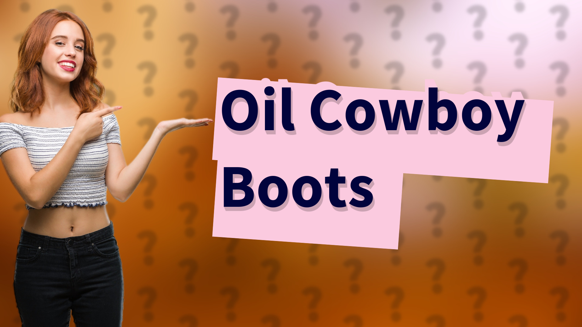 Oil Cowboy Boots