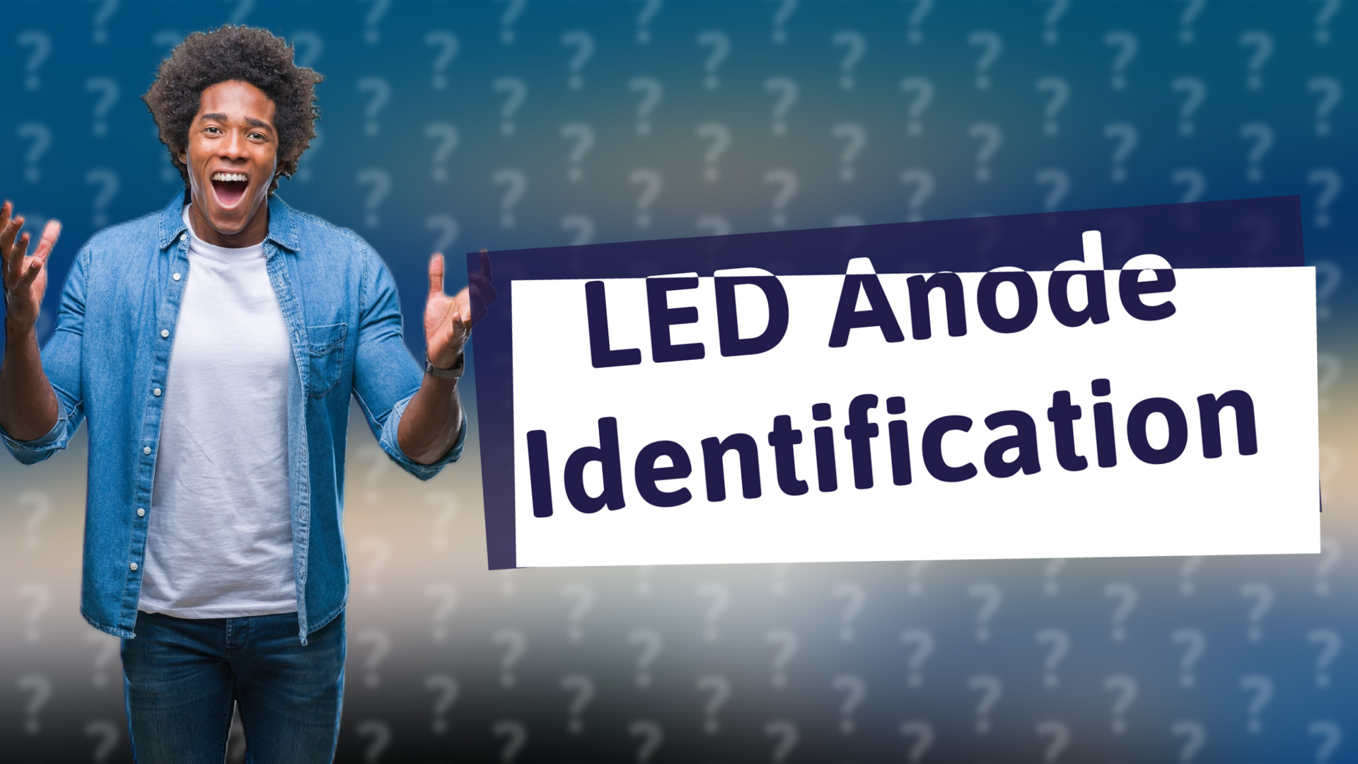 LED Anode Identification