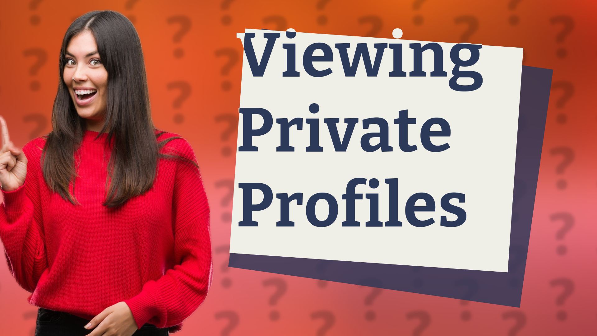 Viewing Private Profiles