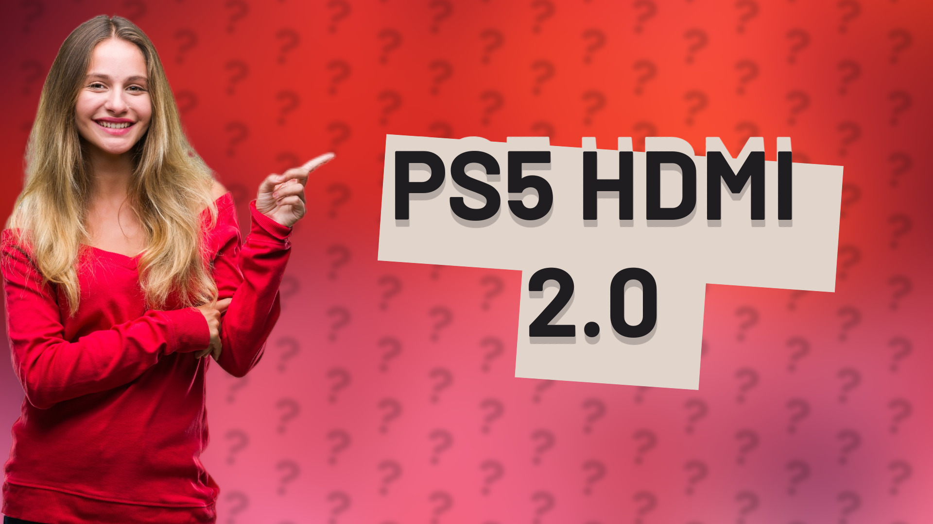 PS5 HDMI 2.0