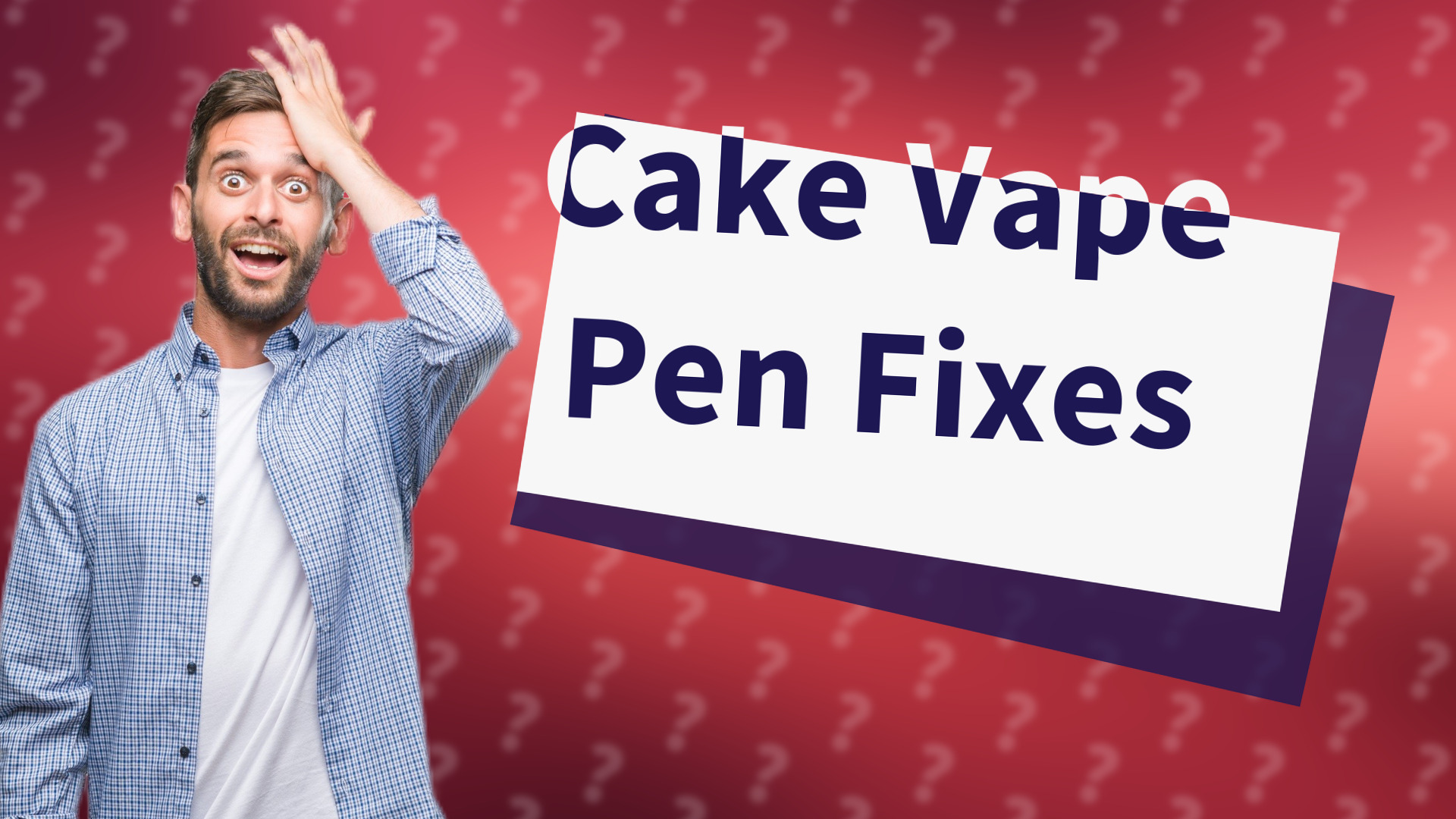 Cake Vape Pen Fixes