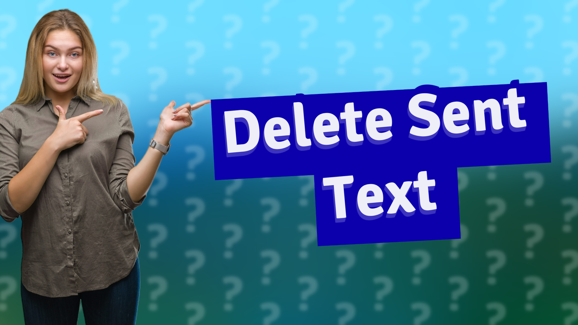 Delete Sent Text