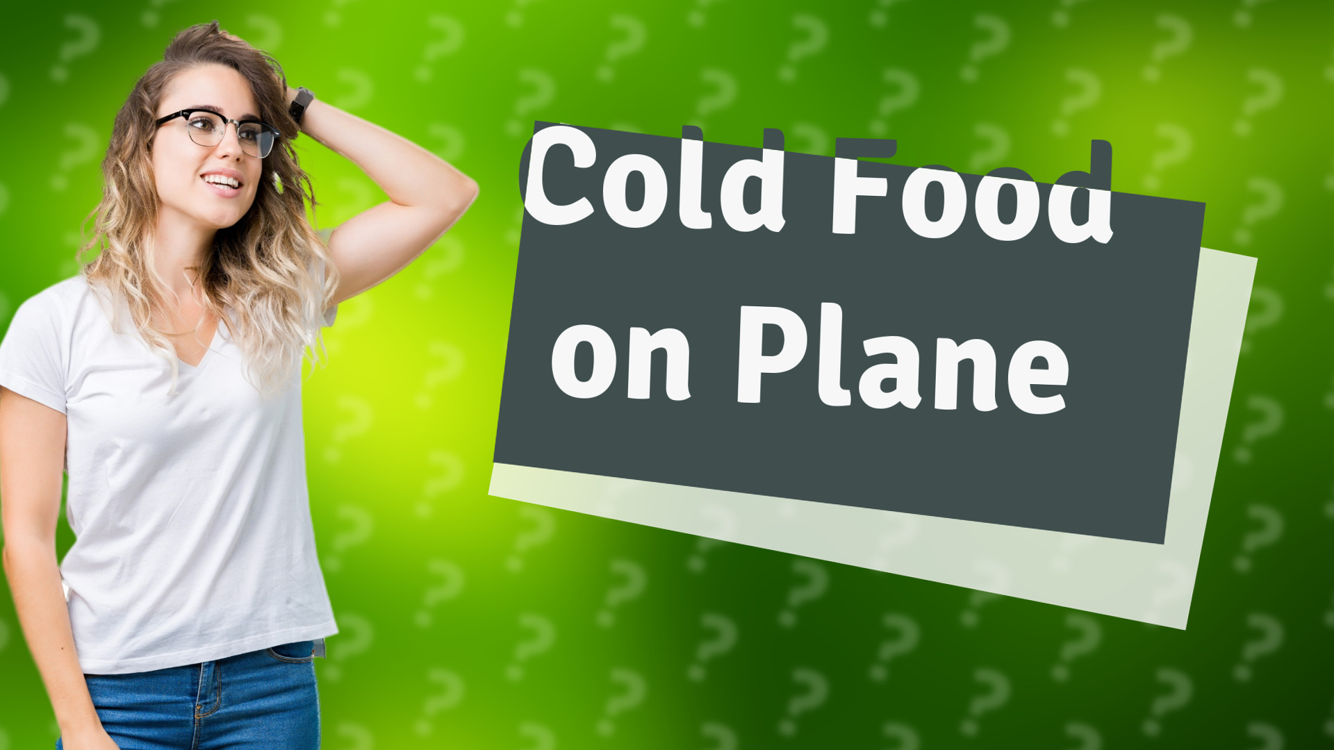 Cold Food on Plane