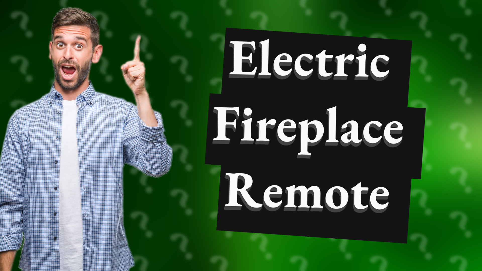Electric Fireplace Remote