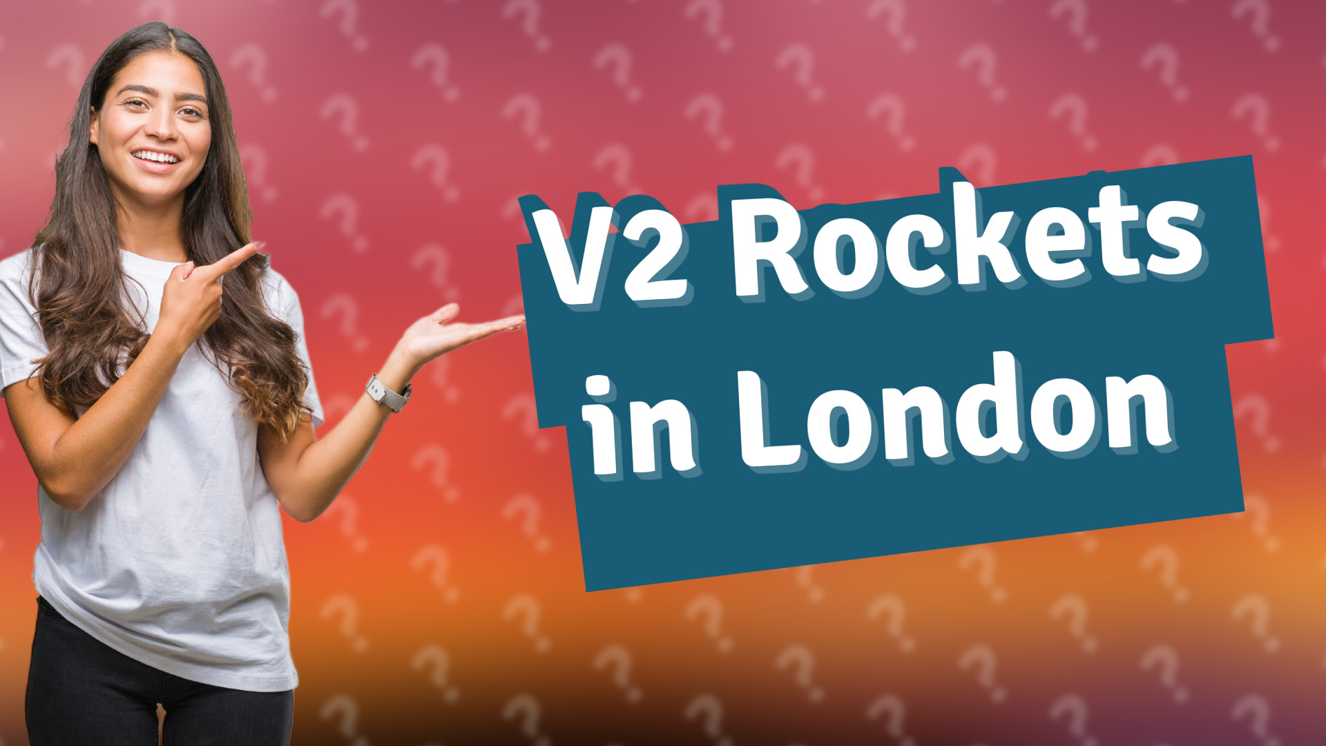 V2 Rockets in London