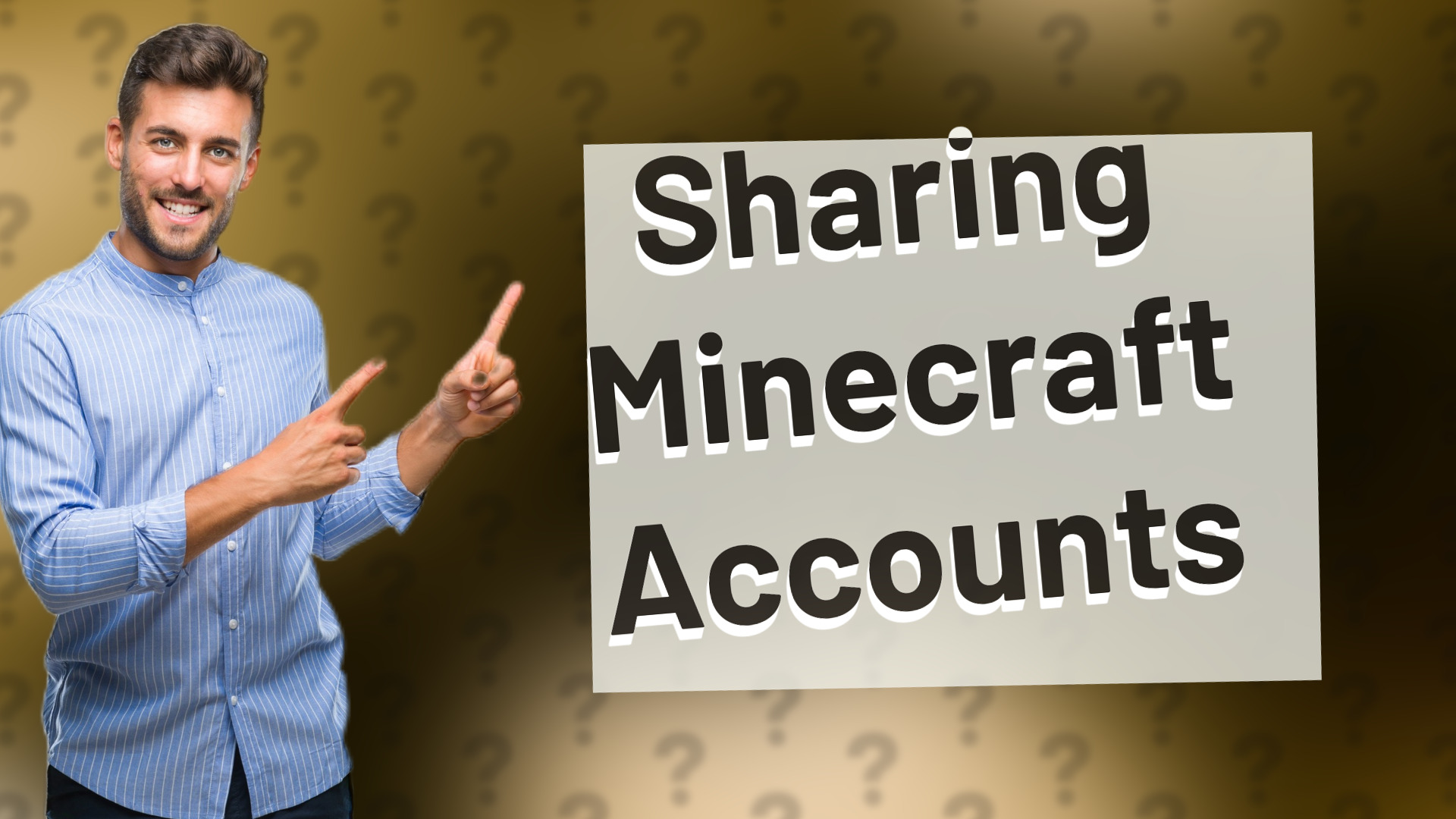 Sharing Minecraft Accounts