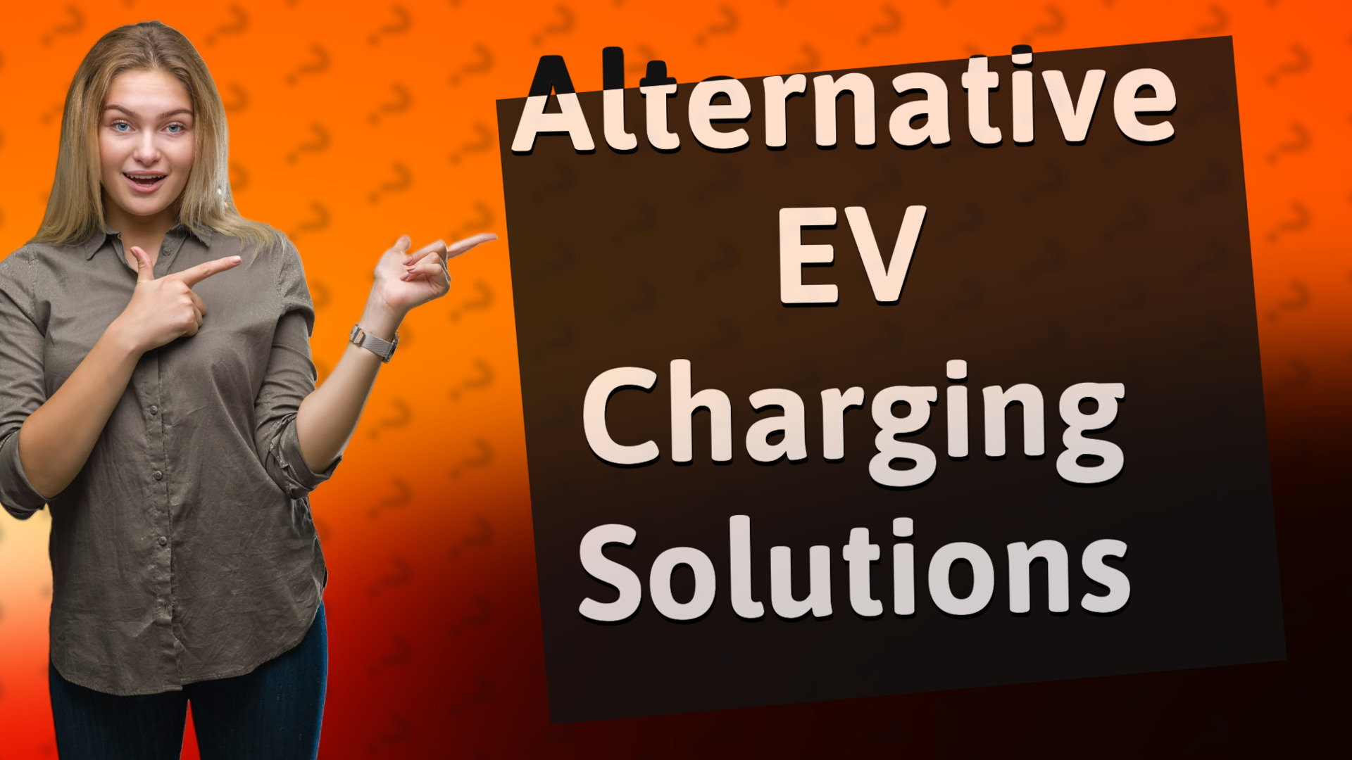 Alternative EV Charging Solutions