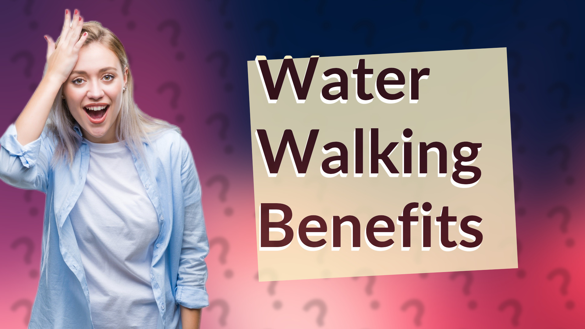 Water Walking Benefits