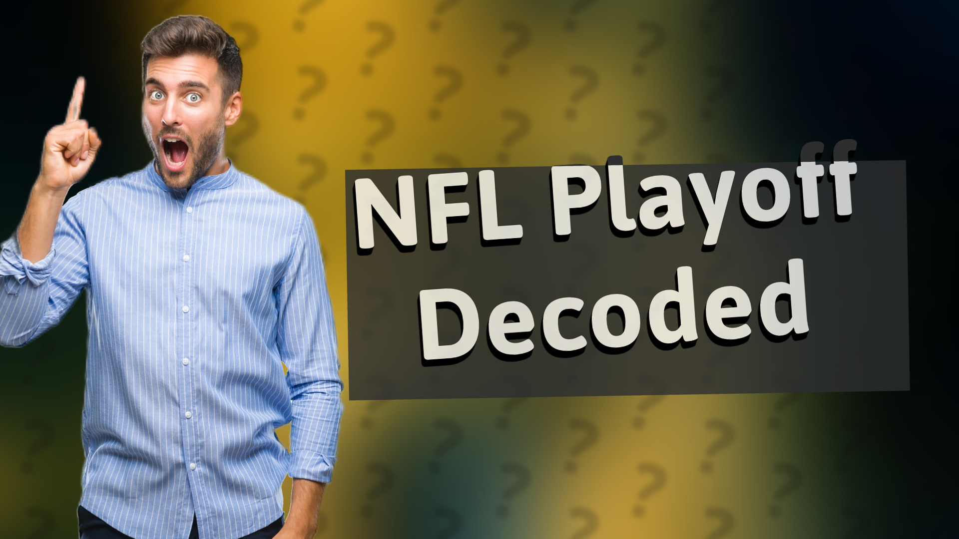 NFL Playoff Decoded