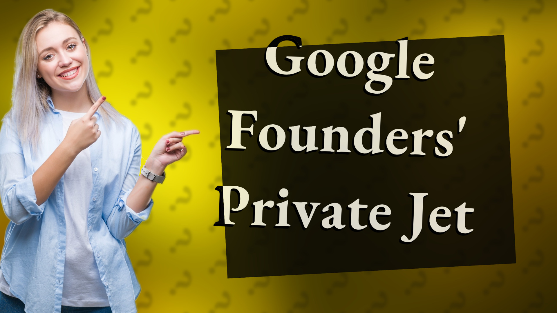 Google Founders' Private Jet