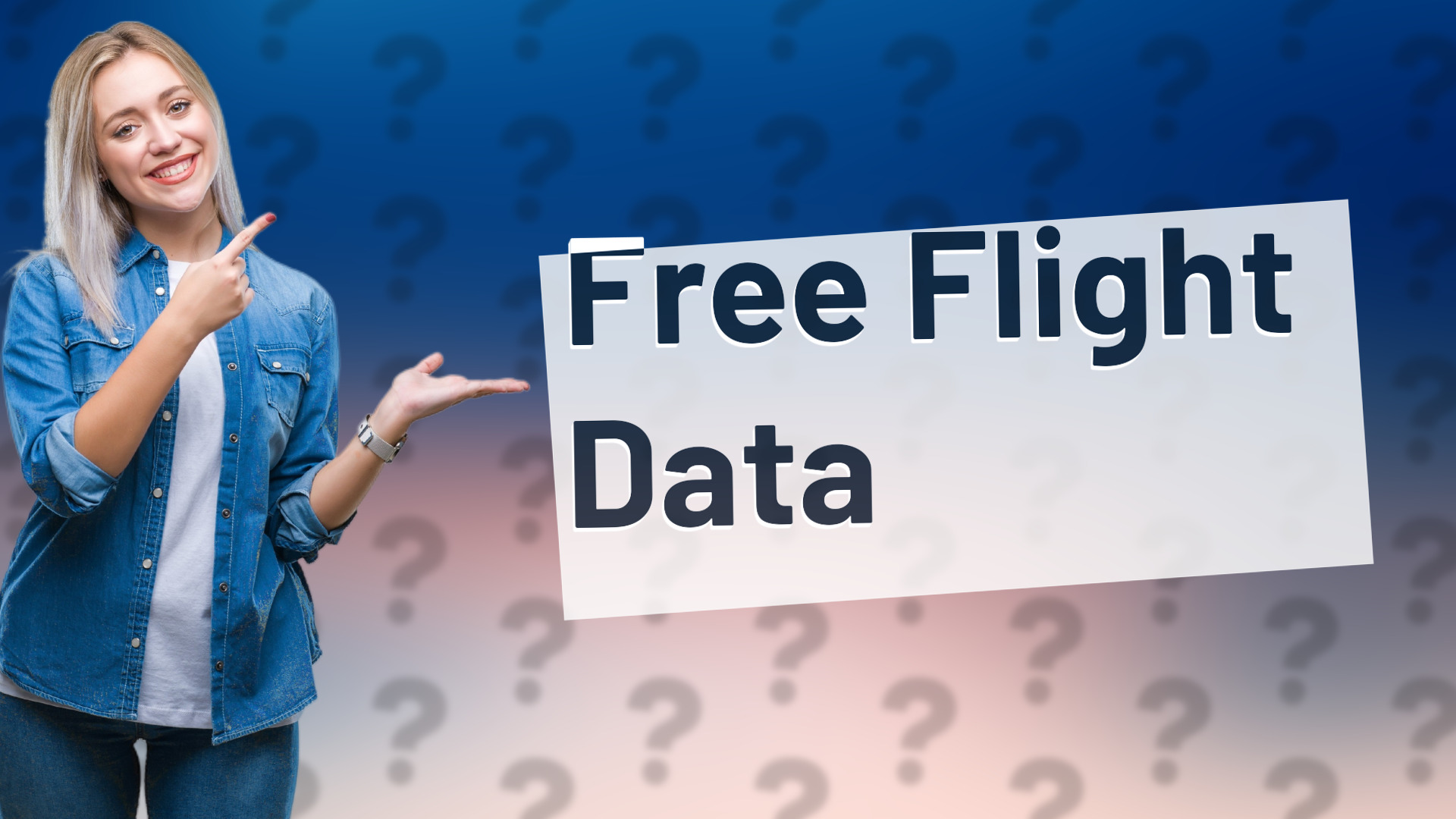 Free Flight Data