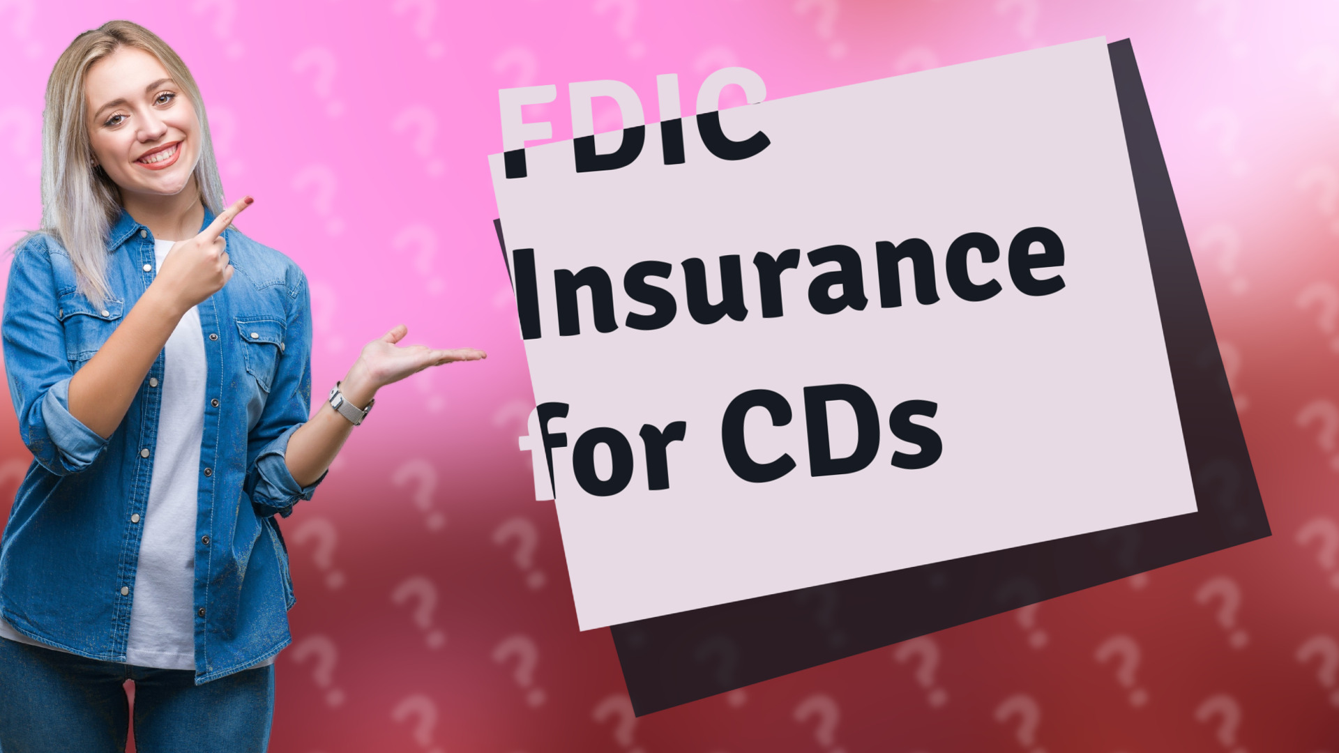 FDIC Insurance for CDs