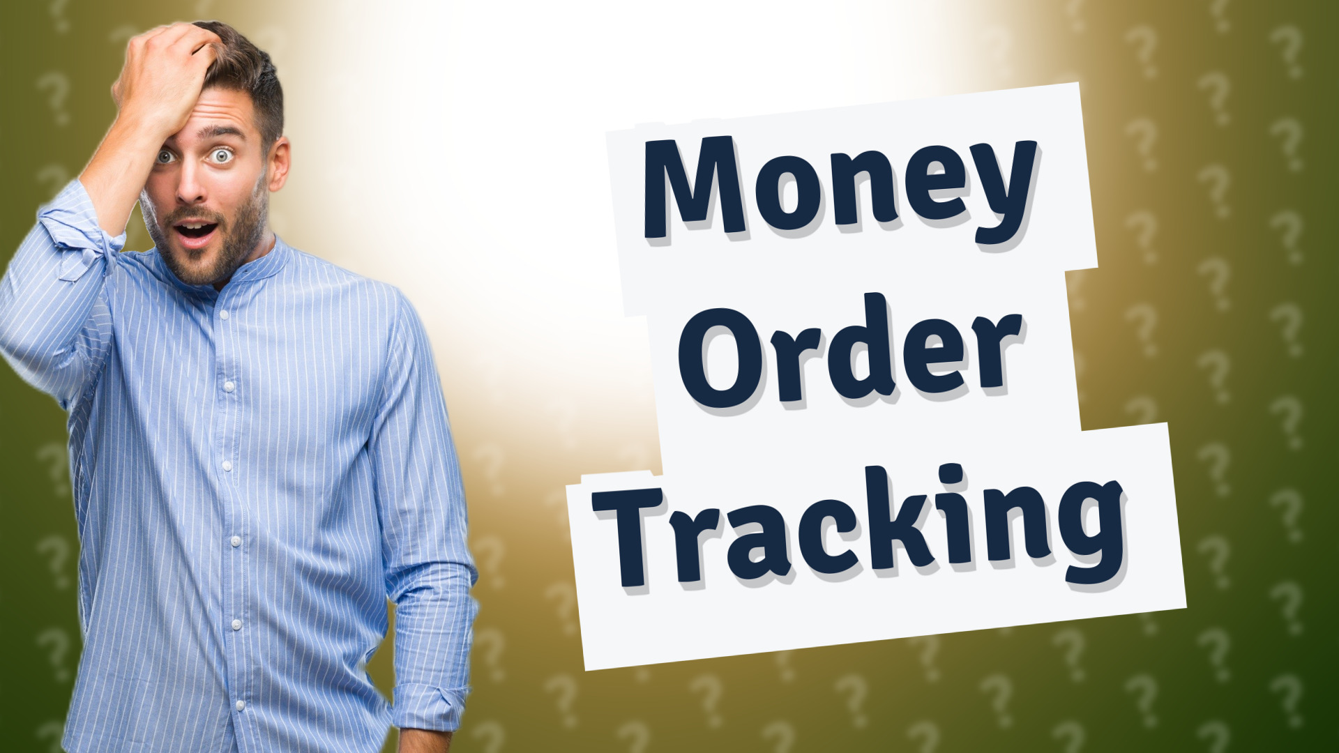 Money Order Tracking