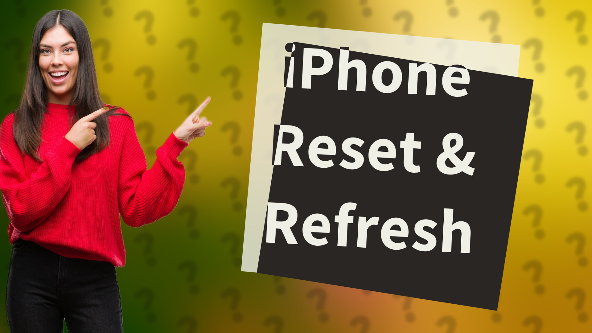 iPhone Reset & Refresh