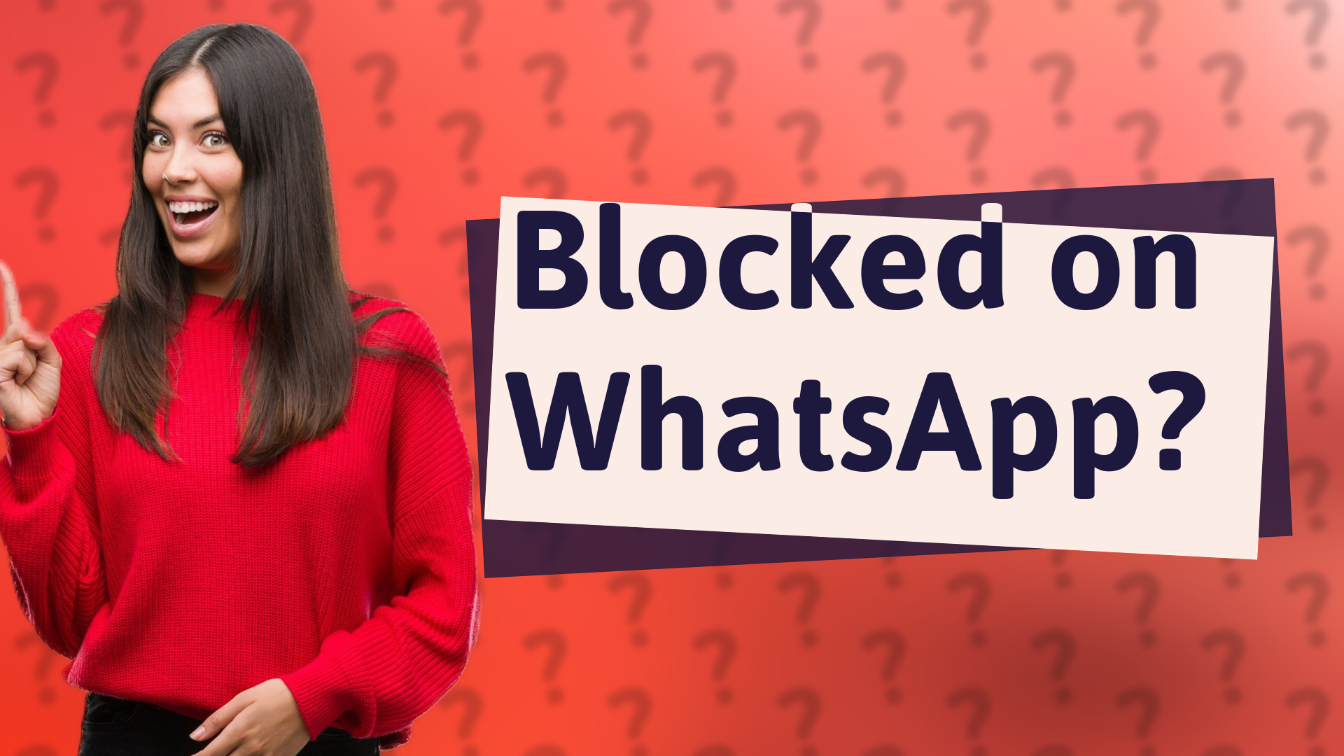 Blocked on WhatsApp?