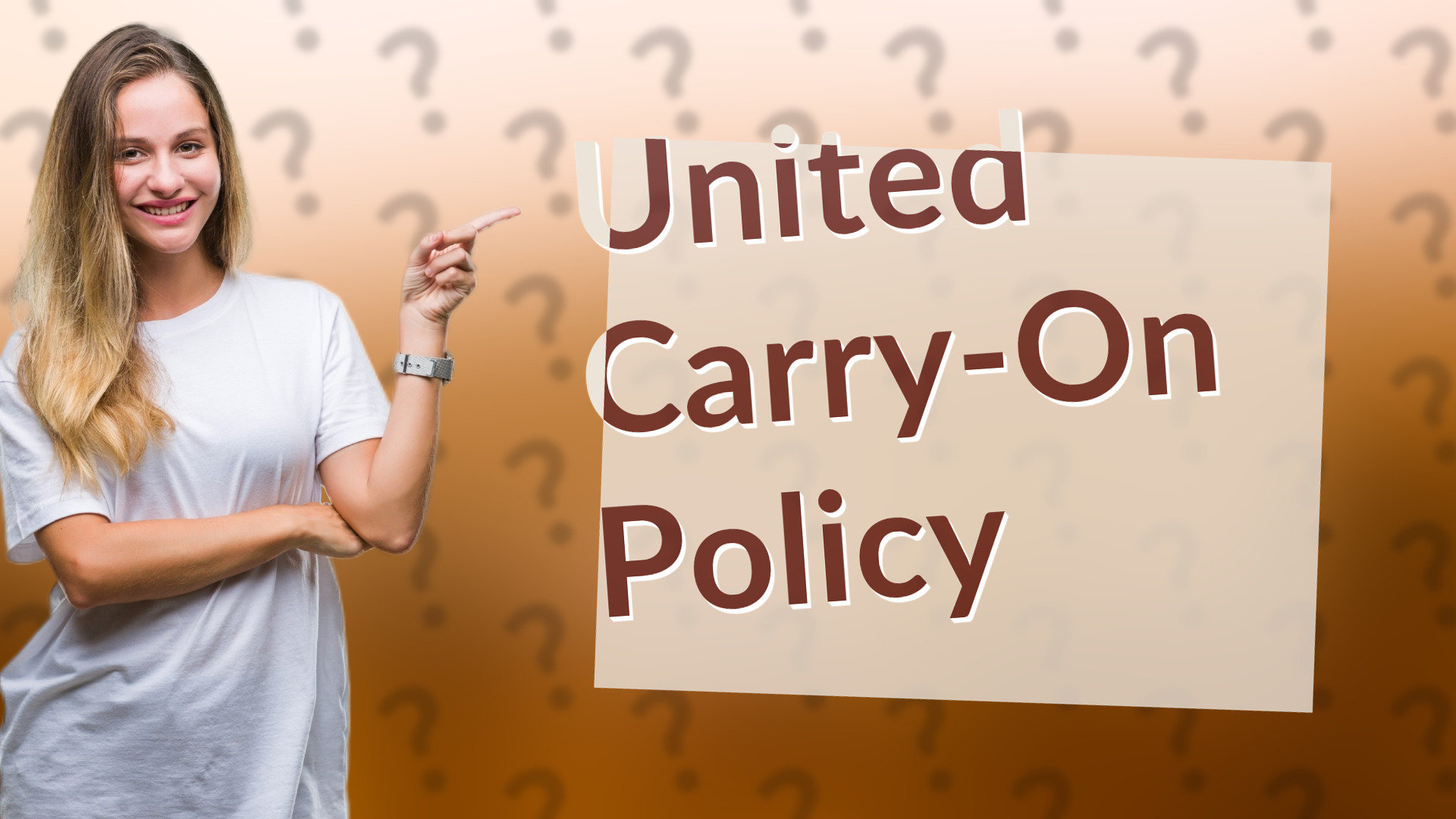 United Carry-On Policy