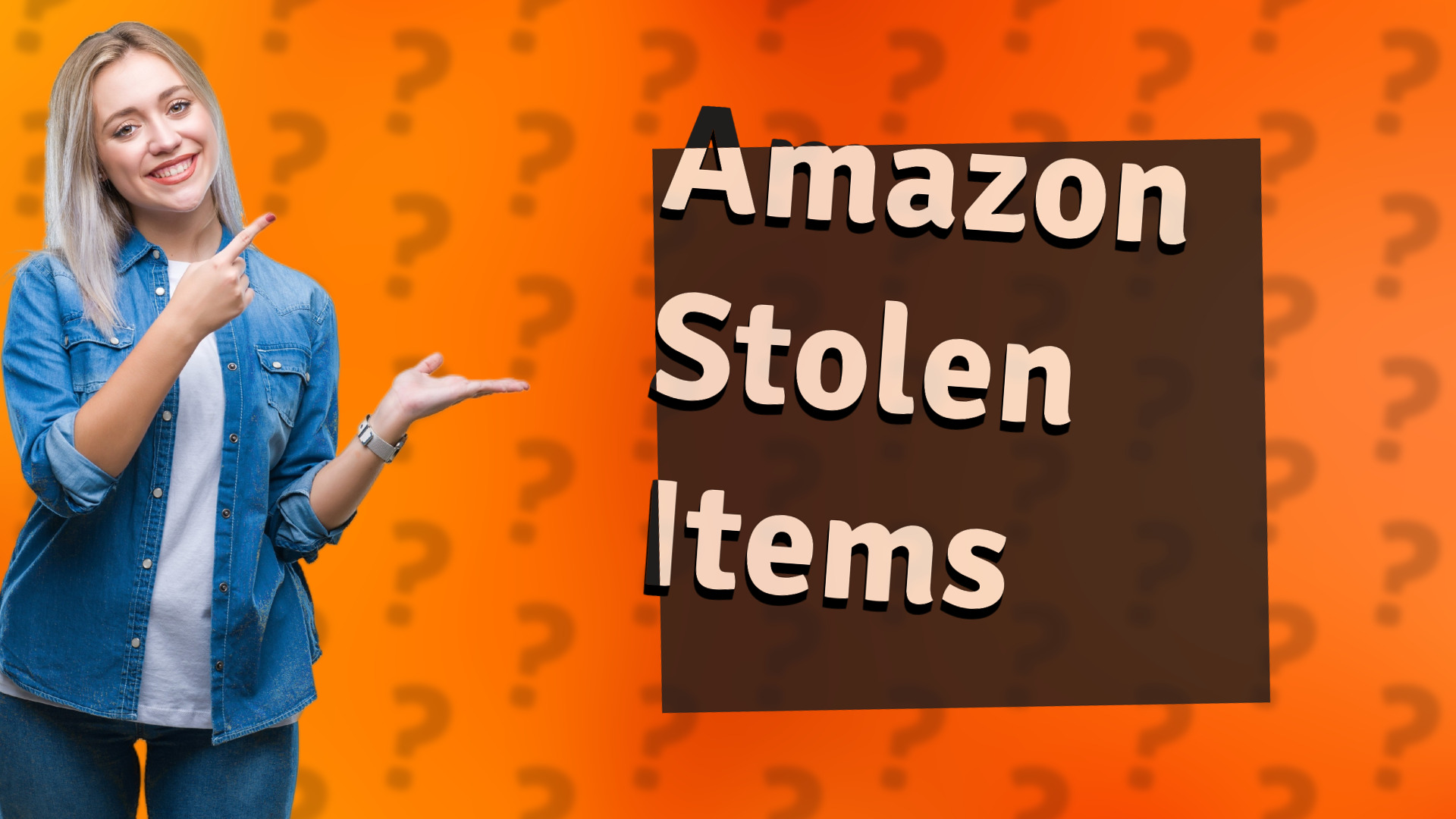 Amazon Stolen Items