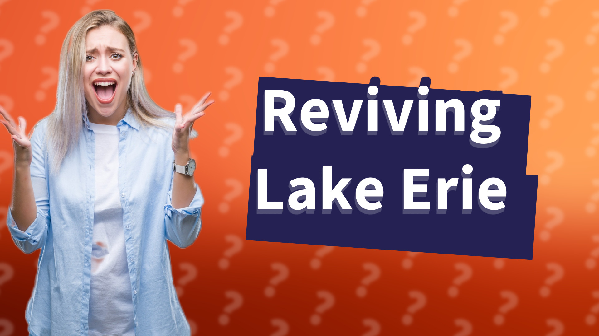 Reviving Lake Erie