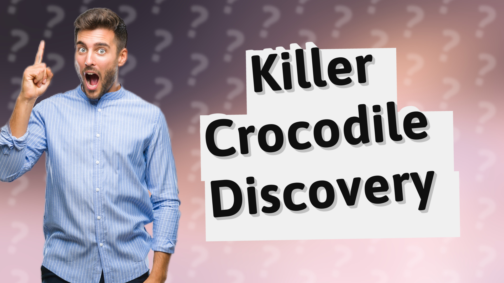 Killer Crocodile Discovery