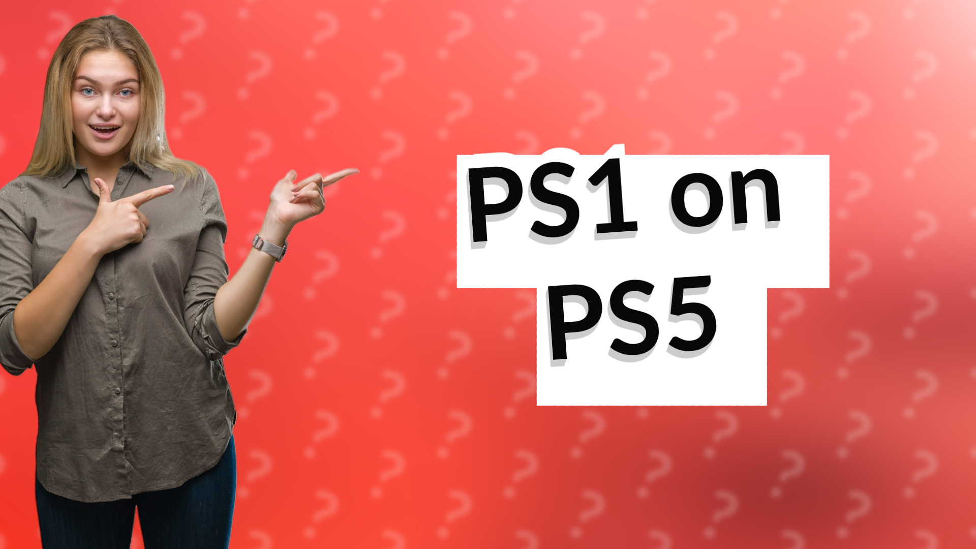 PS1 on PS5