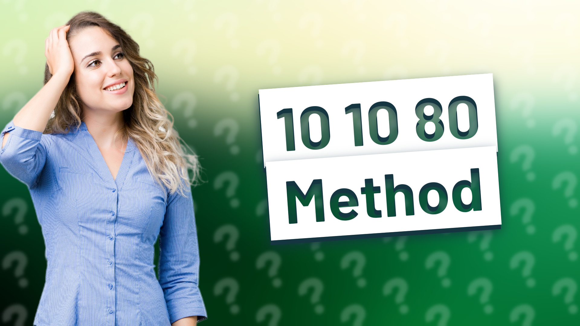 10 10 80 Method