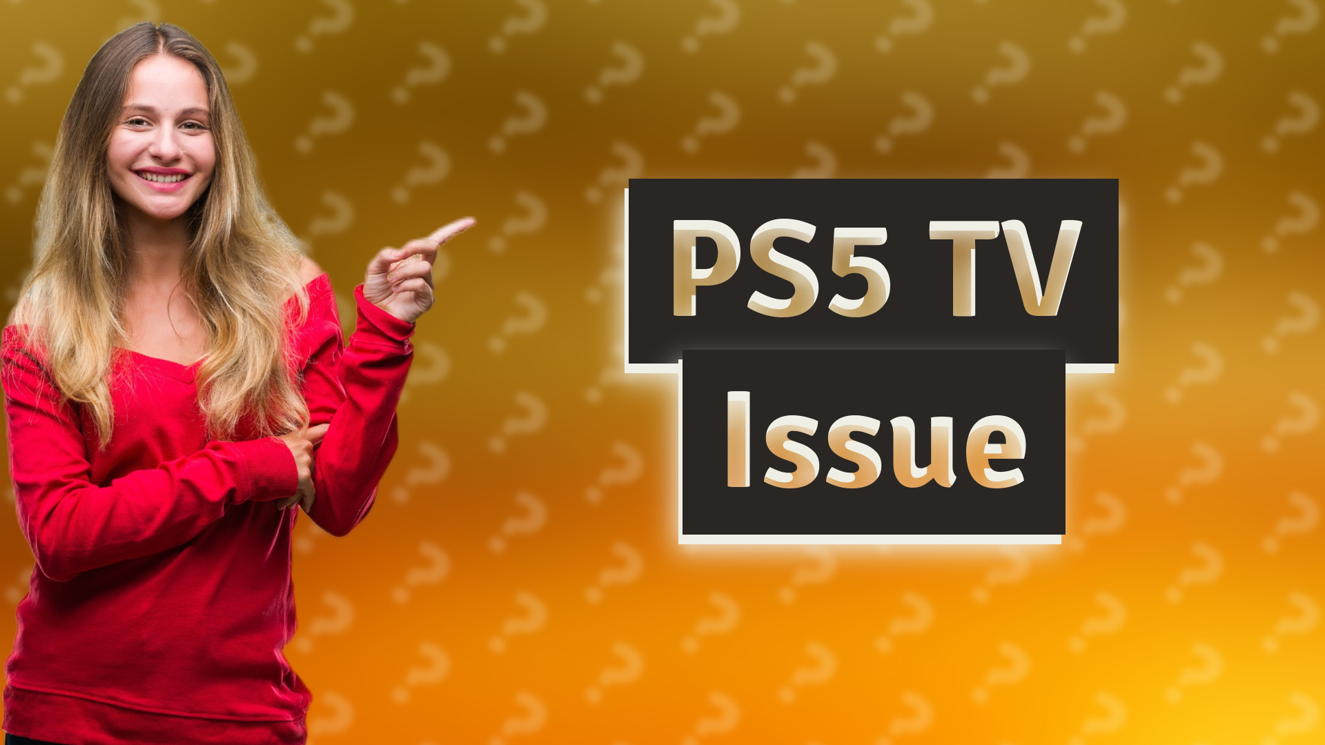 PS5 TV Issue