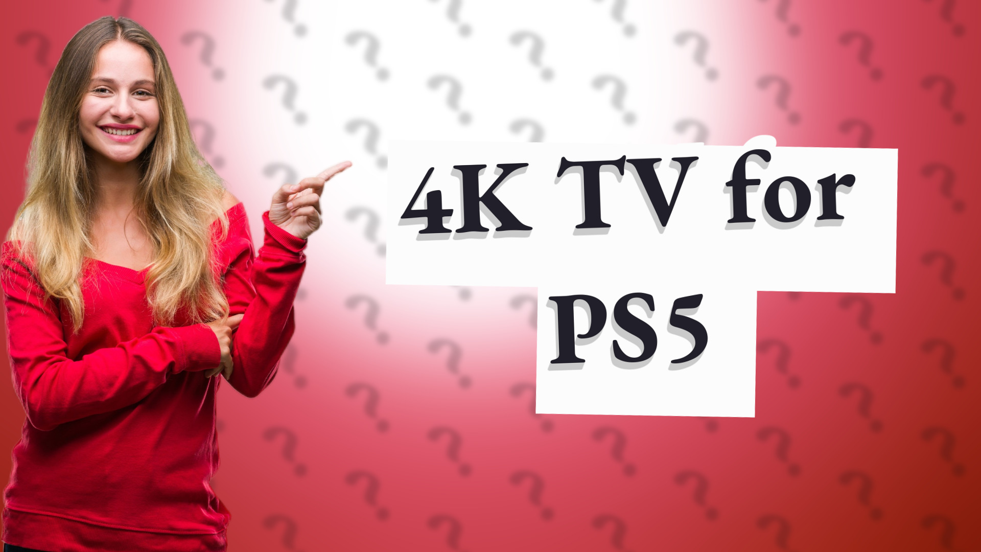 4K TV for PS5