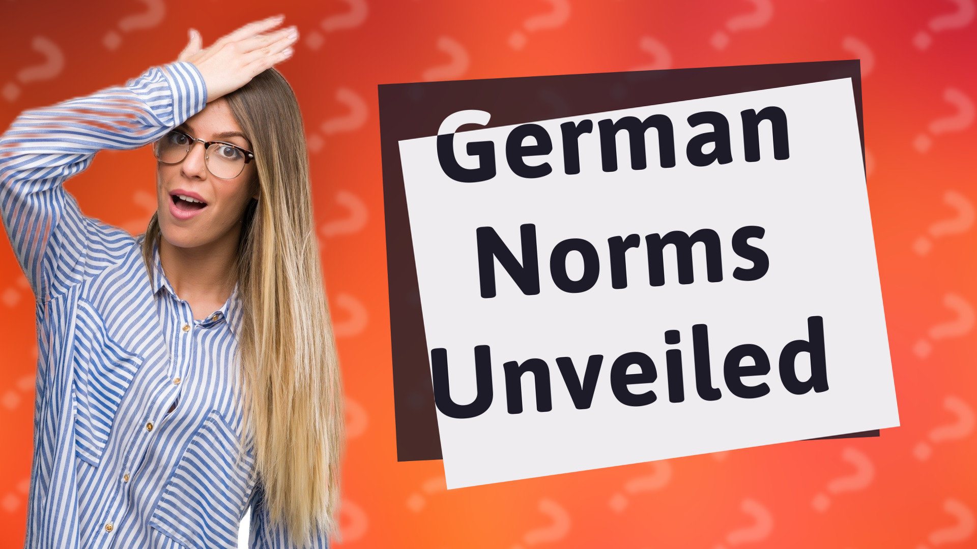 German Norms Unveiled