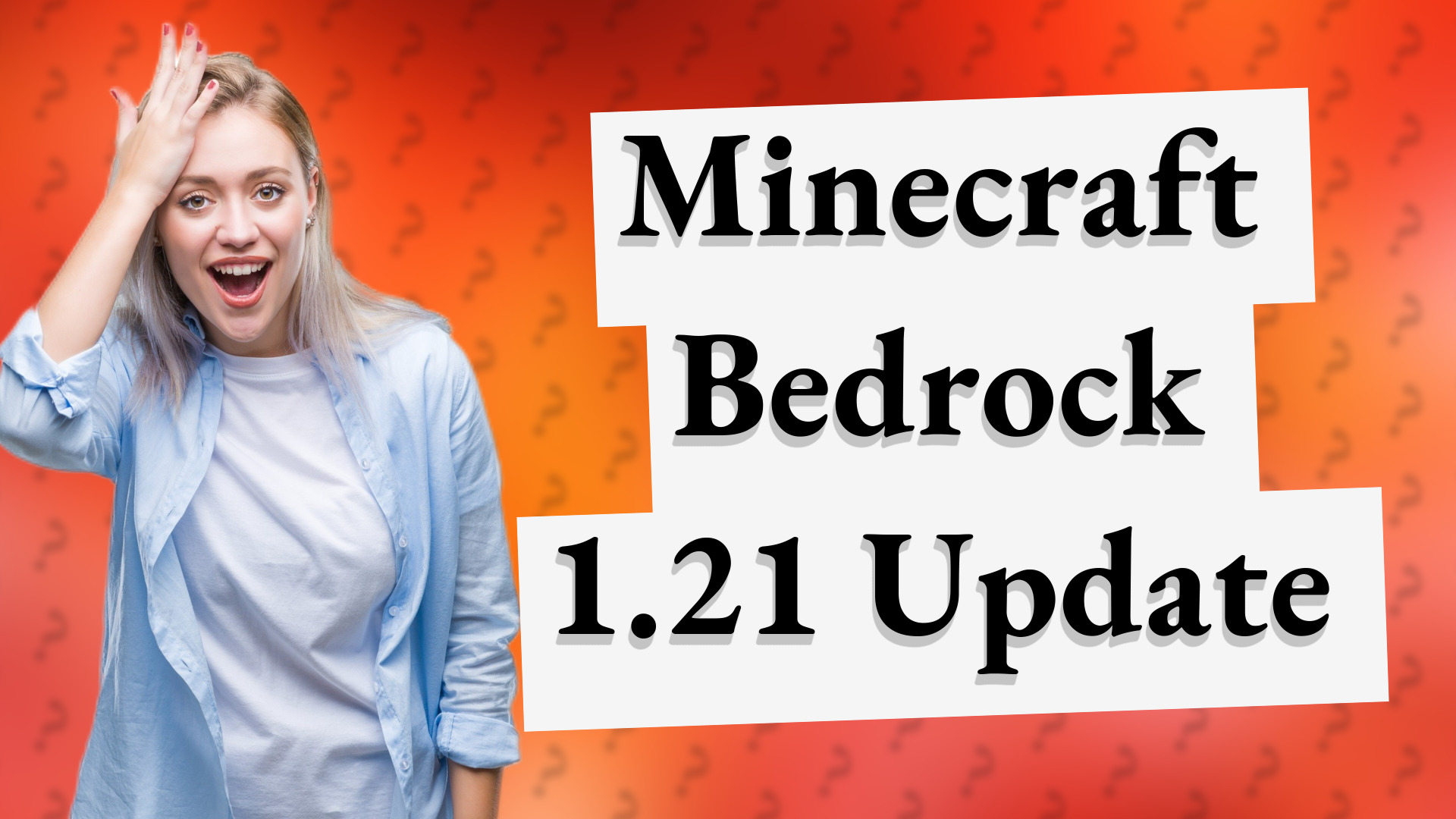Minecraft Bedrock 1.21 Update
