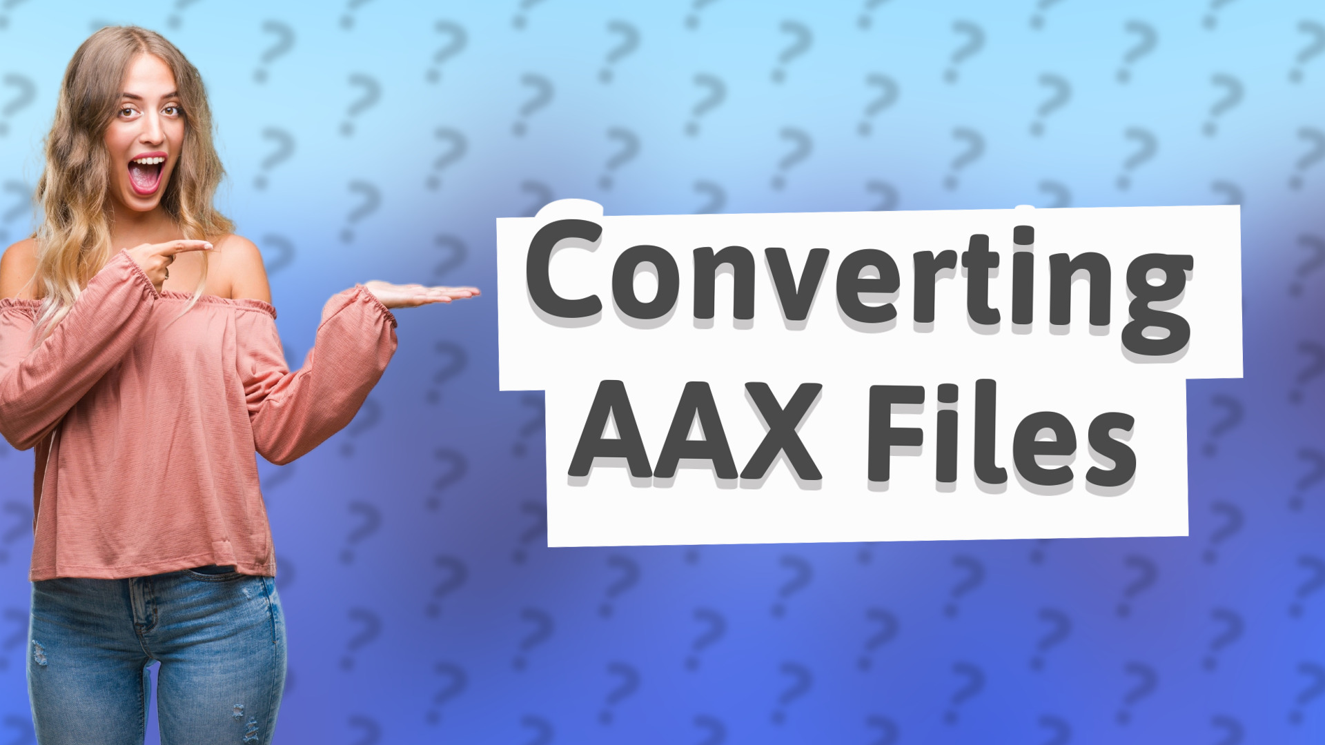 Converting AAX Files