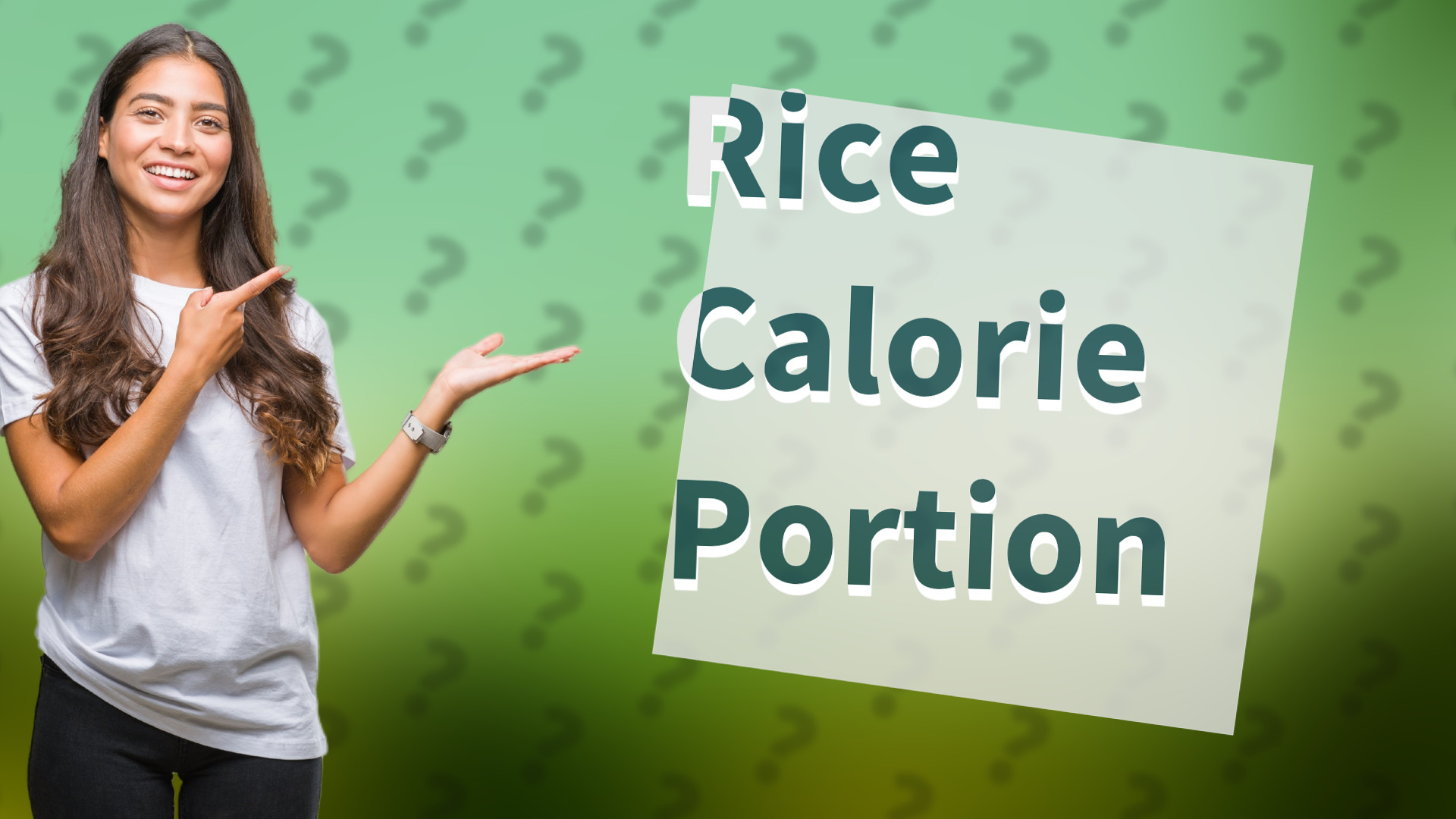Rice Calorie Portion