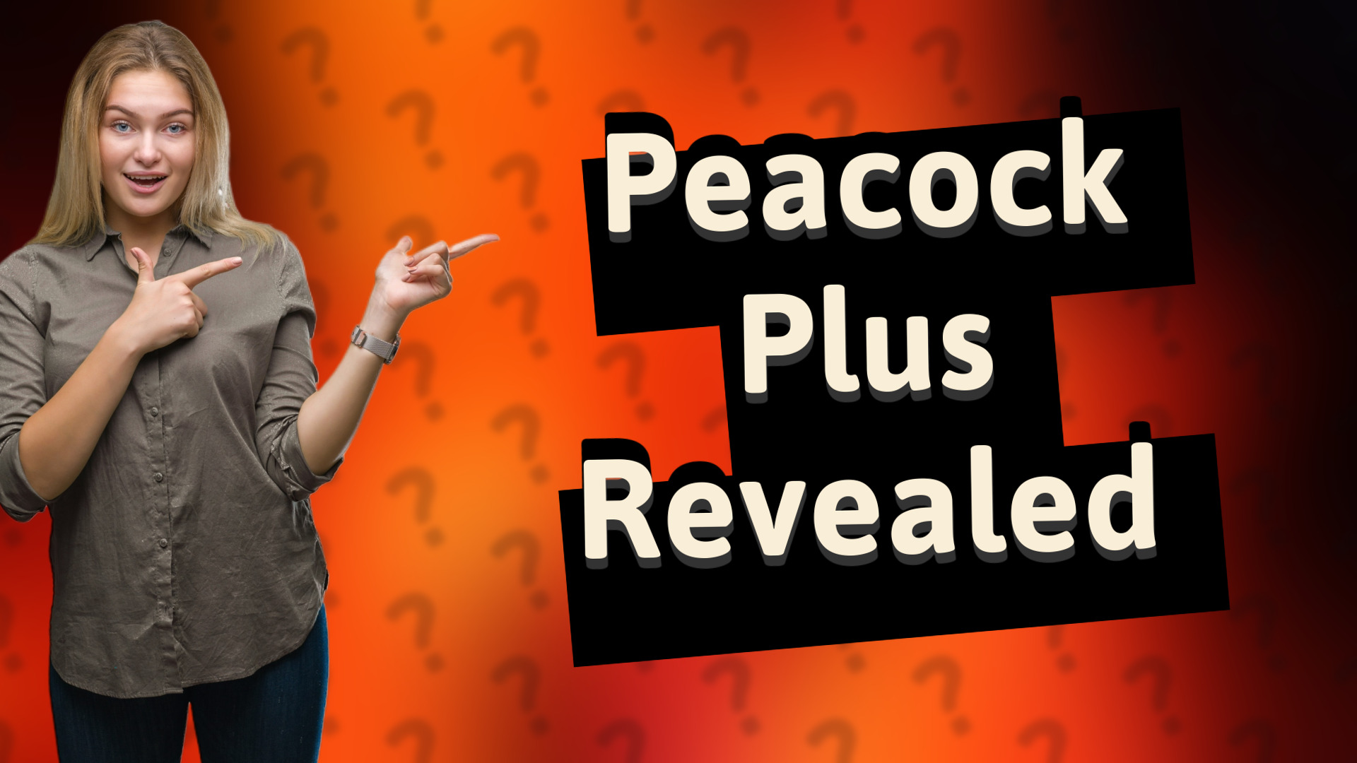 Peacock Plus Revealed