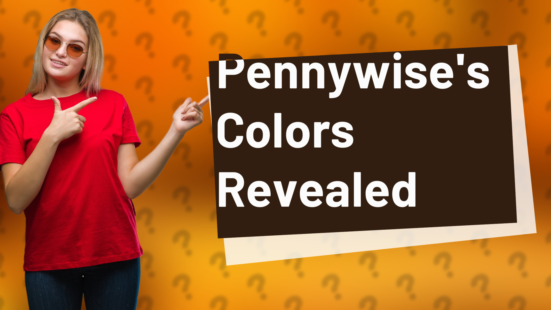 Pennywise's Colors Revealed