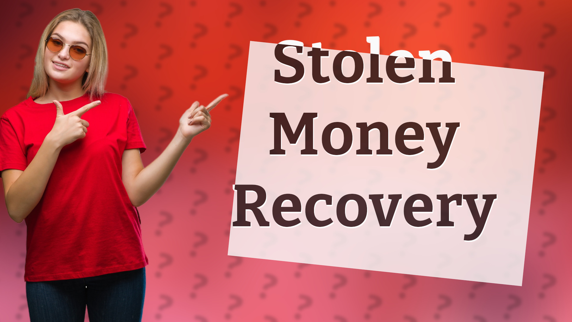 Stolen Money Recovery