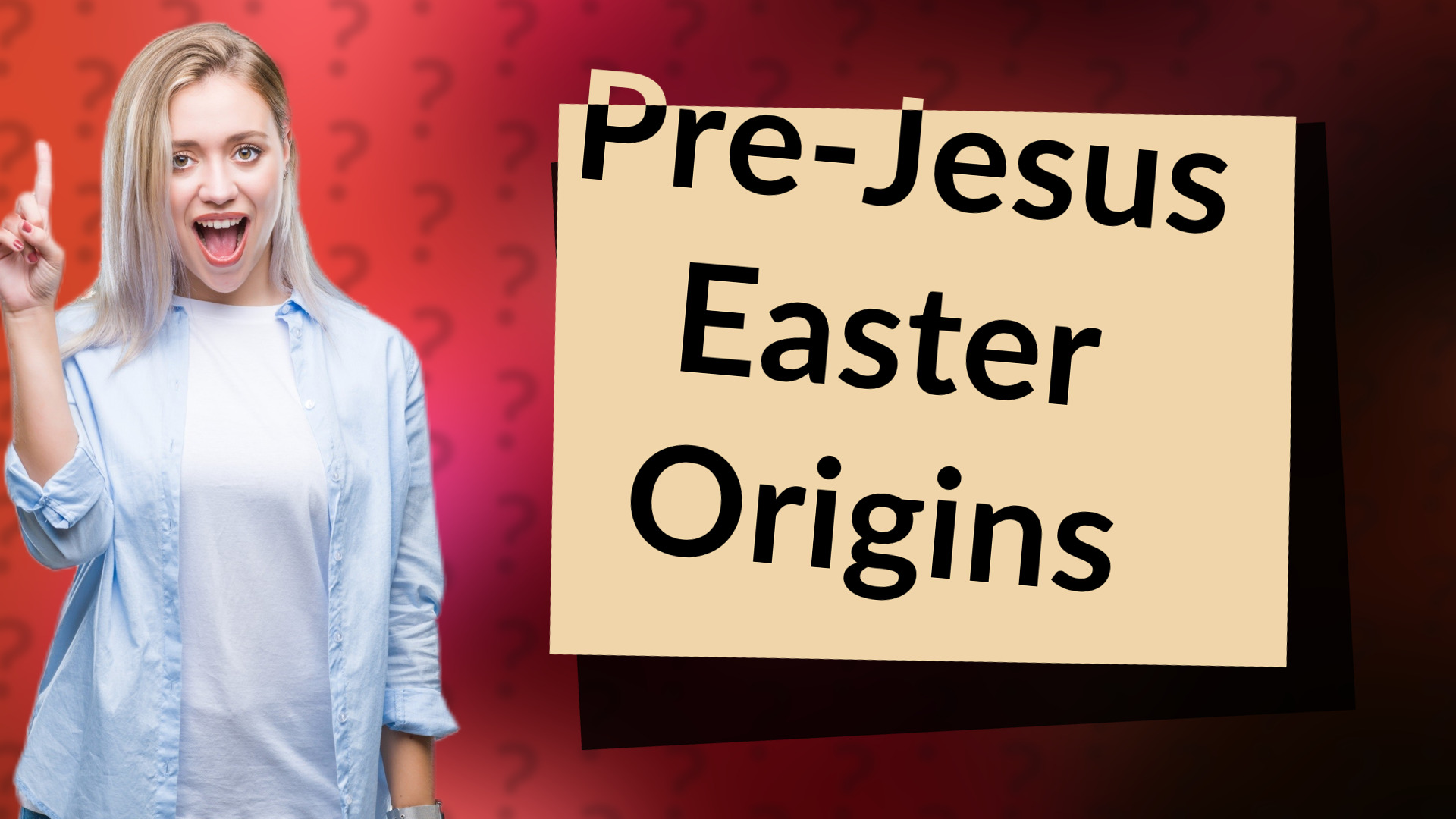 Pre-Jesus Easter Origins