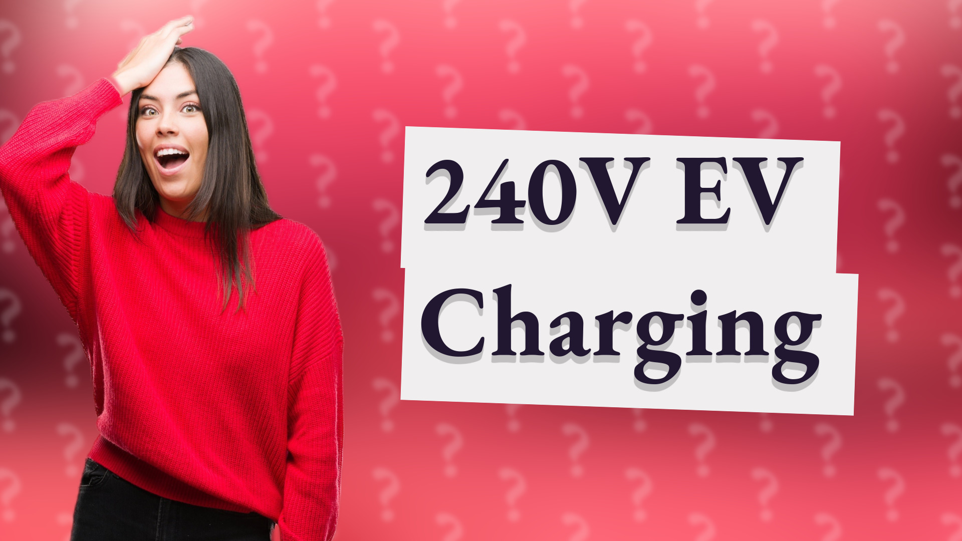 240V EV Charging