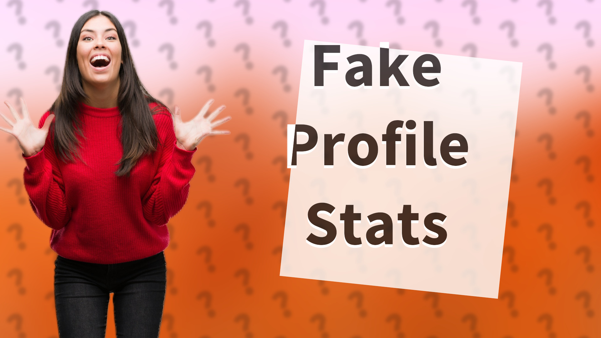 Fake Profile Stats