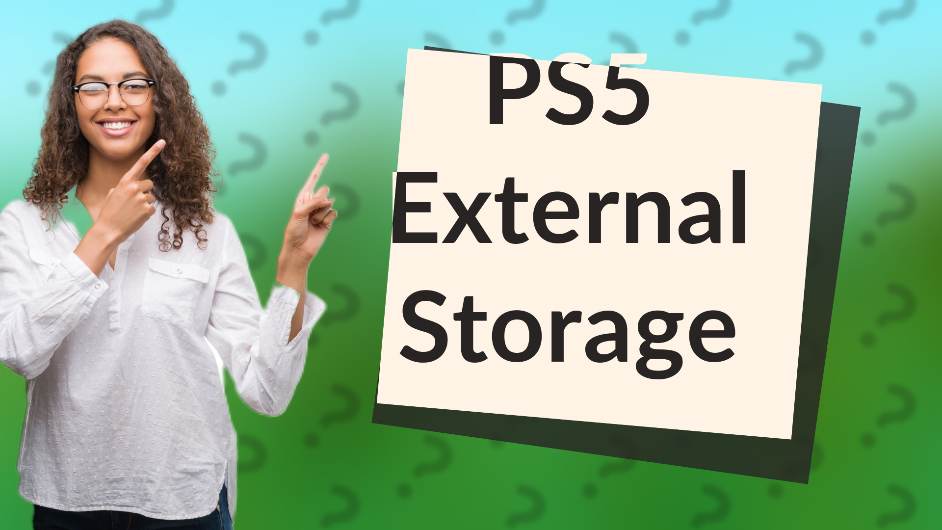 PS5 External Storage