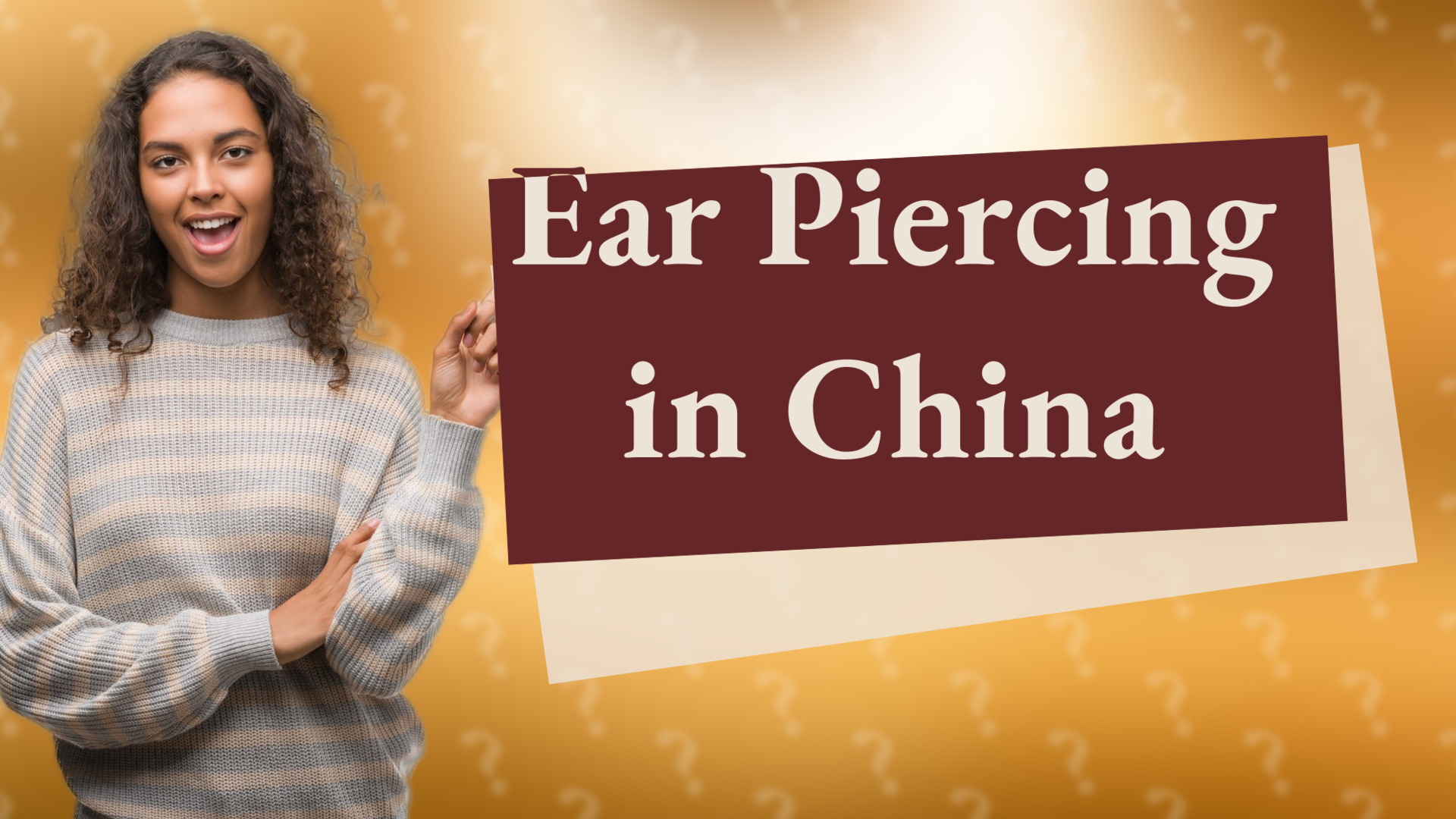 Ear Piercing in China