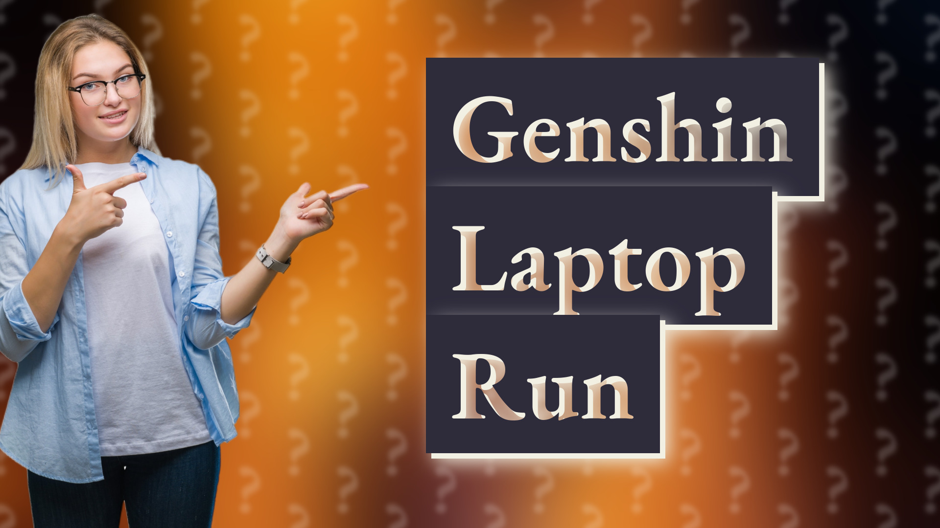 Genshin Laptop Run