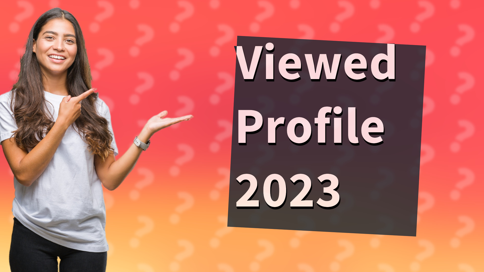 Viewed Profile 2023